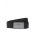 Soft leather belt