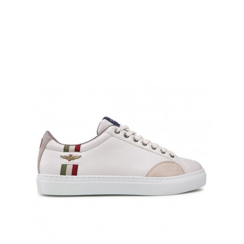 Sneakers with tricolour detail