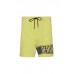 Fleece Bermuda men shorts with printed logo