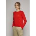 Women's crewneck pullover with eagle