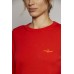 Women's crewneck pullover with eagle