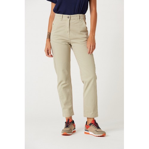 Women's 5-pocket trousers in gabardine
