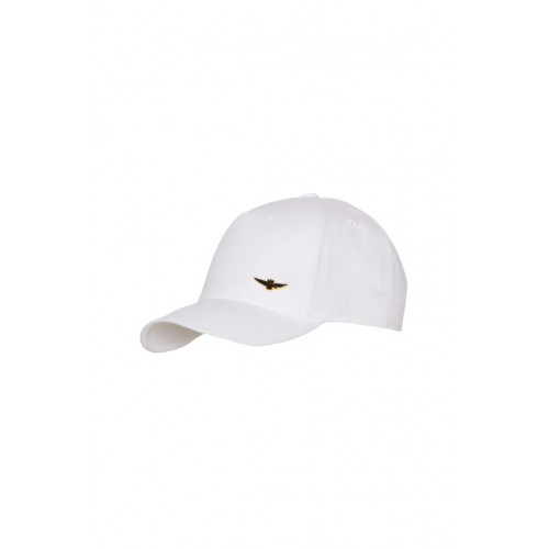 Basic baseball cap with metal eagle
